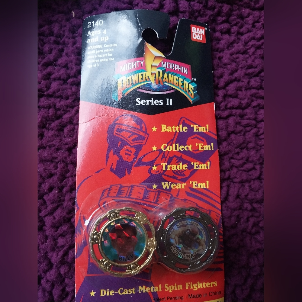 90' POWER RANGERS  FIDGET